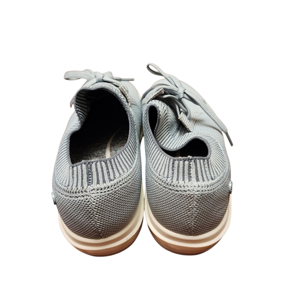 Klogs Gray Glide Slip Resistant Pull On Wedge Sneakers Size 7.5 - Picture 6 of 13